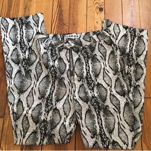 I.AM.GIA Snakeskin Pants